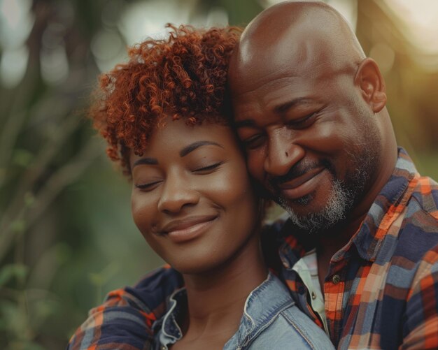 Beautiful Fathers Day Photo Shoot in adorable and Smiling Poses Wonderful Place in Nature