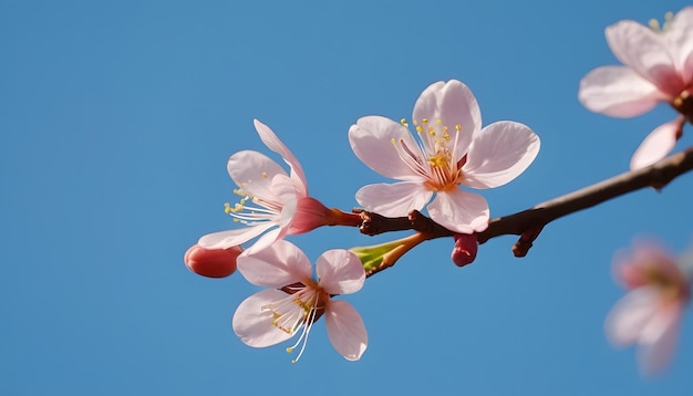 Beautiful floral spring abstract background of nature