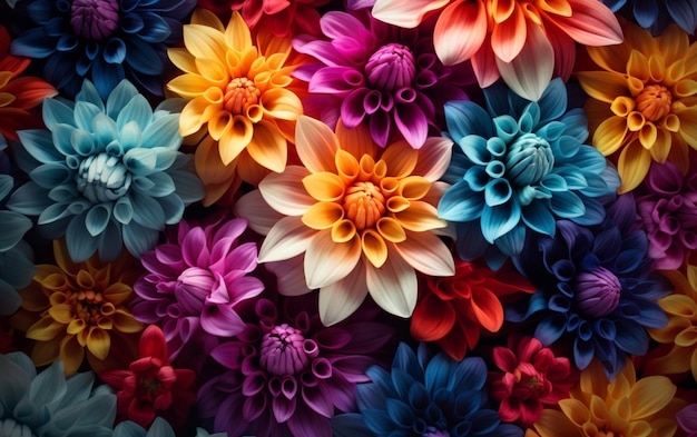 Beautiful flower background colorful nature