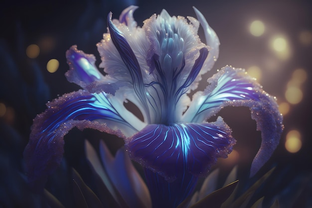 Beautiful Flowers Image Ai generative