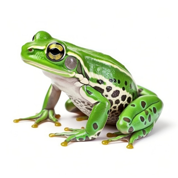 Beautiful frog isolated