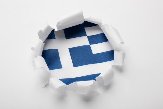 Beautiful greek flag