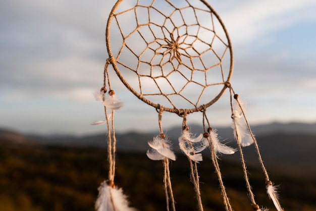 Beautiful handmade dreamcatcher