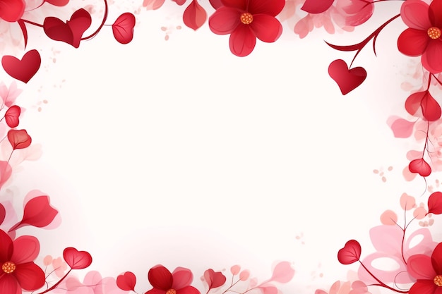 Beautiful Happy valentines day banner design Simple minimalist Valentine day abstract background