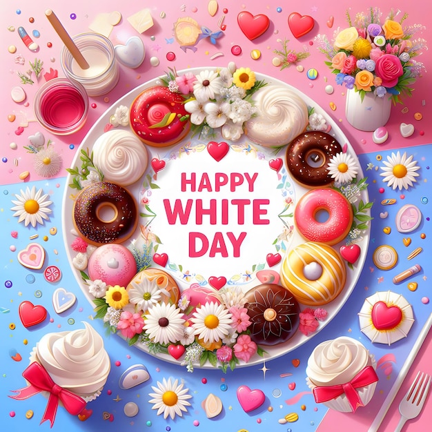 Beautiful Happy white day