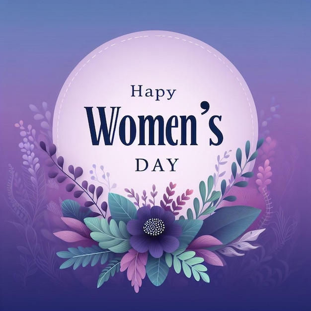 Beautiful Happy Womens Day background design Latest Womens Day banner