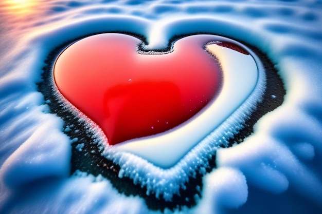 beautiful heart background