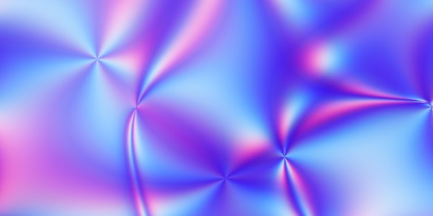 Beautiful holographic colorful glowing wallpaper or realistic hologram background