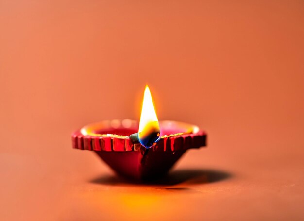 beautiful illuminating Diya background