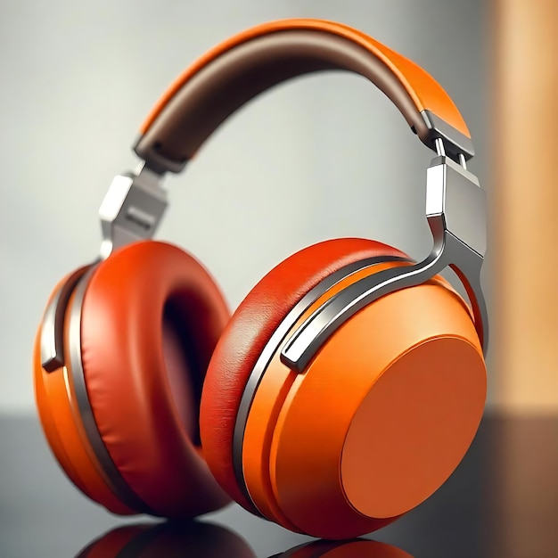 Photo beautiful image of headphone