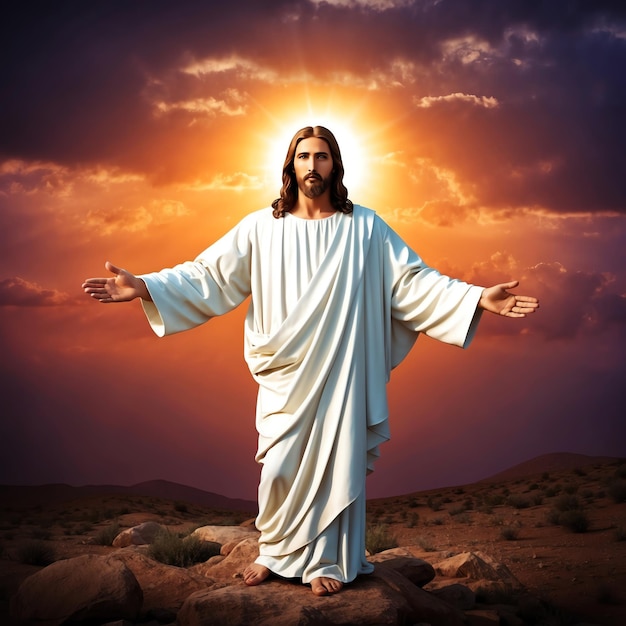 Beautiful Jesus Wallpaper to Enhance Your Space