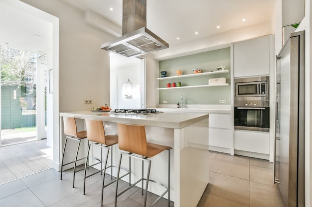 Beautiful kitchen interior