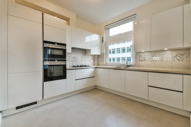 Beautiful kitchen interior