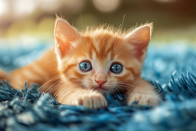 Photo beautiful kitten photography