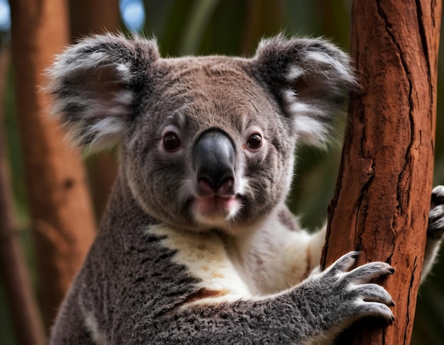 a beautiful koala