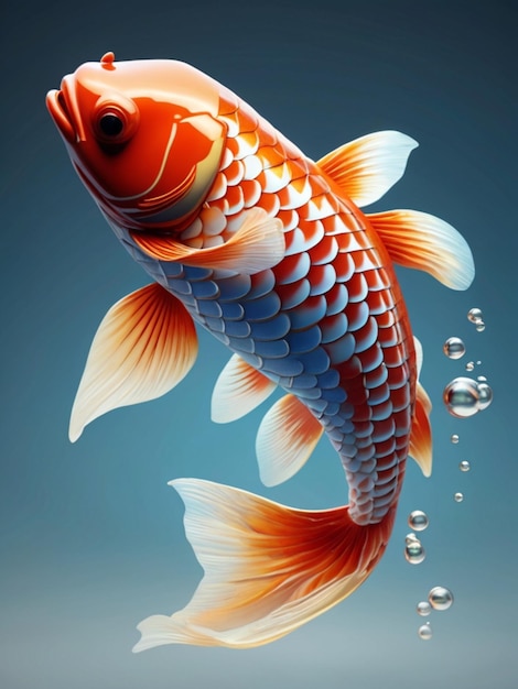 beautiful koi fish