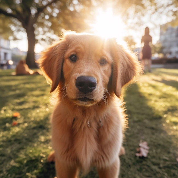 Beautiful Labrador gold retriever nice colors cute dog animal full of details