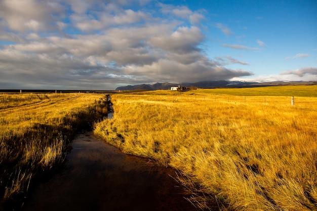 beautiful landcape of iceland