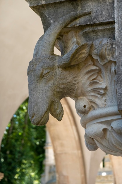 Beautiful landmark details from Quinta da Regaleira in Sintra