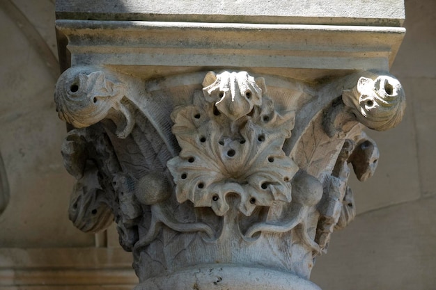 Beautiful landmark details from Quinta da Regaleira in Sintra