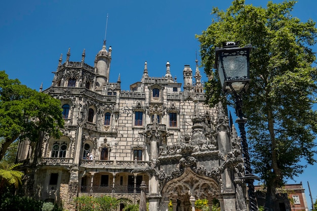 Beautiful landmark Quinta da Regaleira in Sintra