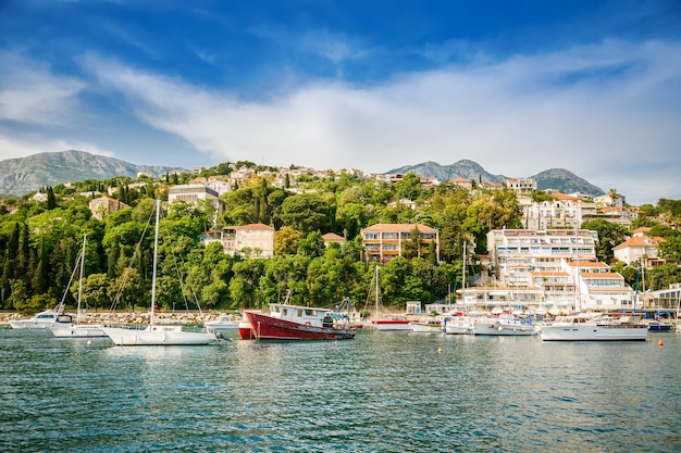 Beautiful landscape in Herceg Novi