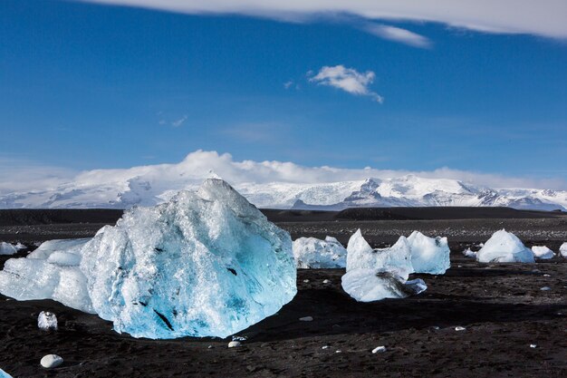 Beautiful landscape in iceland Amazing nordic nature