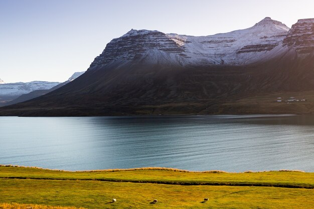 Beautiful landscape image of Iceland