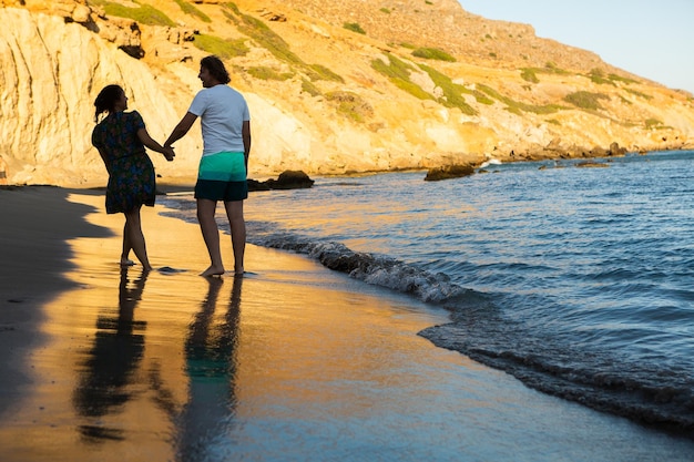 Beautiful landscape photo from the island of Crete, Greece. Summer nature from Crete. 
Chill tourism