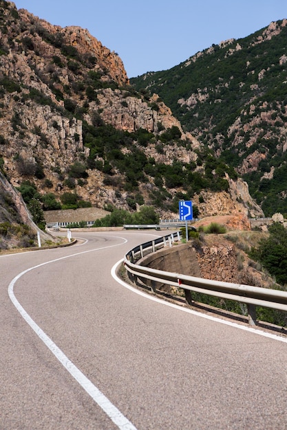 Beautiful landscape in Sardinia Italy