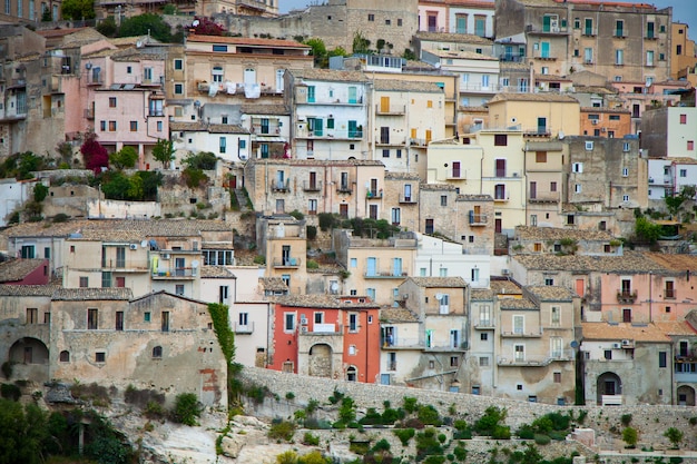 Beautiful landscape in Sicily Italy