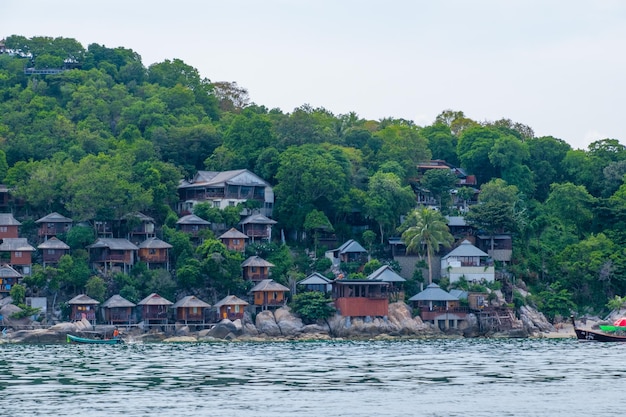 Beautiful landscape view at Koh Tao Thailand