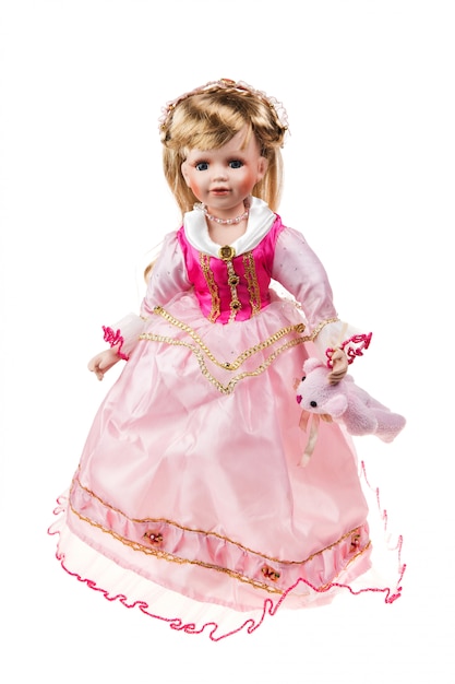 Beautiful large plastic doll