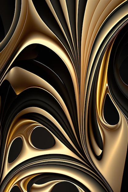 Beautiful luxurious wall art texture backgorund Generative Ai