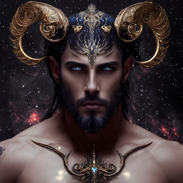 beautiful man Aries zodiac