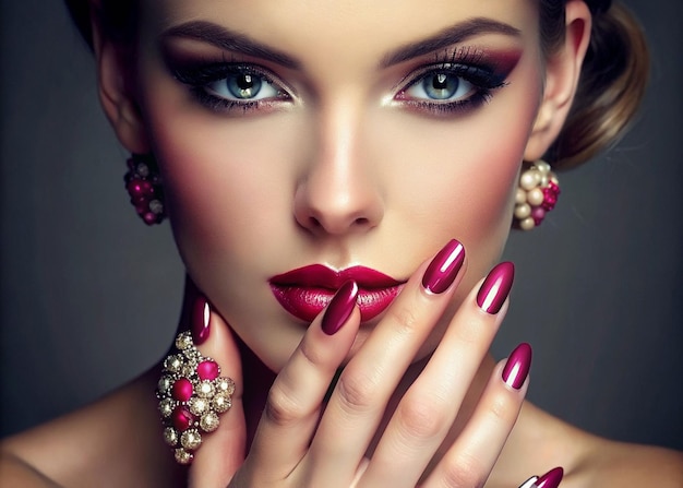 beautiful manicure