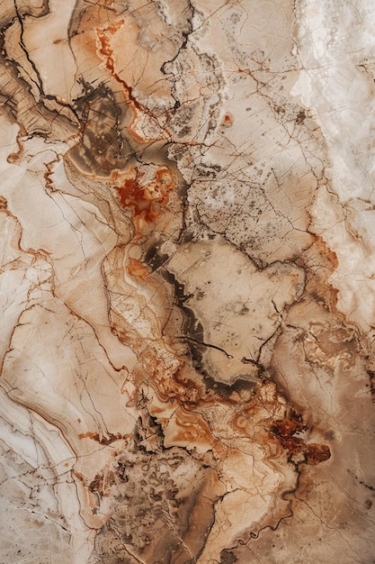 a beautiful marble with a brown and white pattern