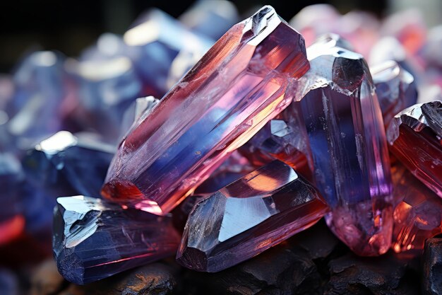 Beautiful minerals and gems