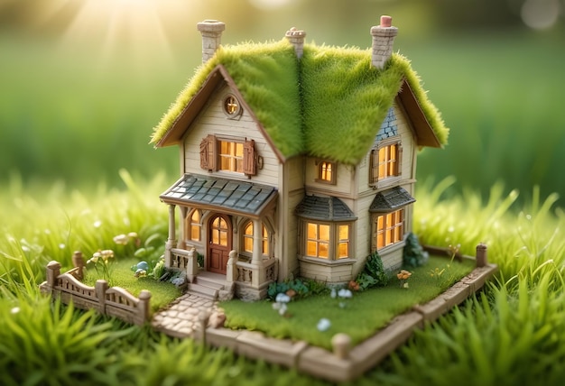 beautiful miniature home