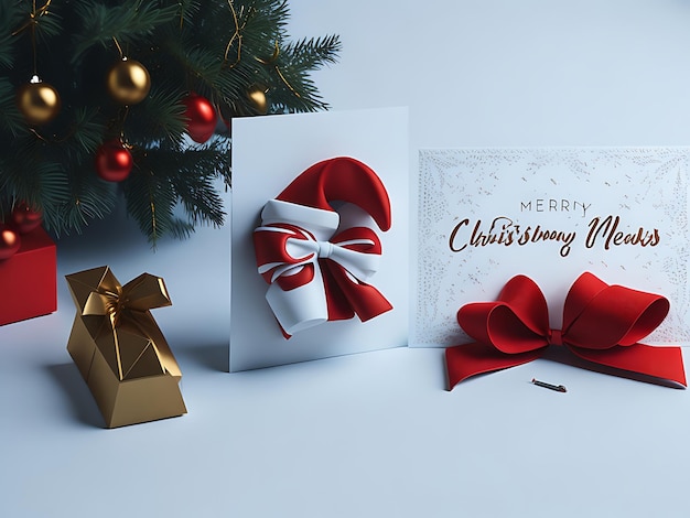 Beautiful modern background perfect for Merry Christmas and happy new year card