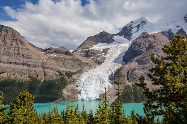 Beautiful Mount Robson in summer season, Canada