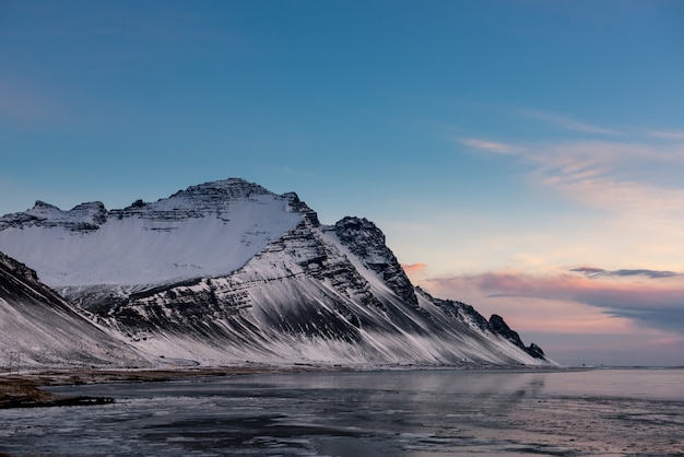 Beautiful mountain landscape in Iceland