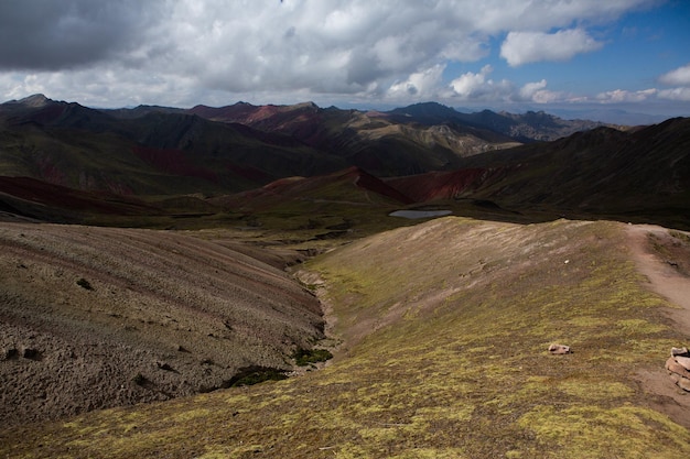 Beautiful mountain landscape in Peru