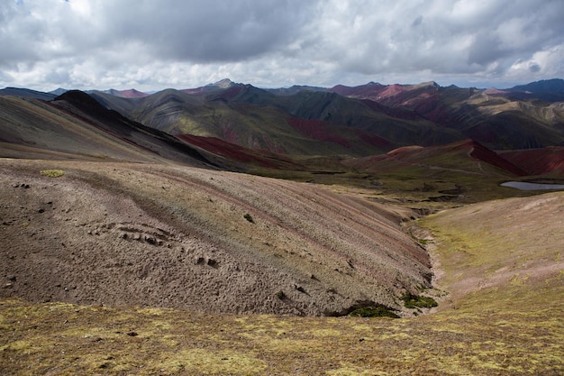 Beautiful mountain landscape in Peru