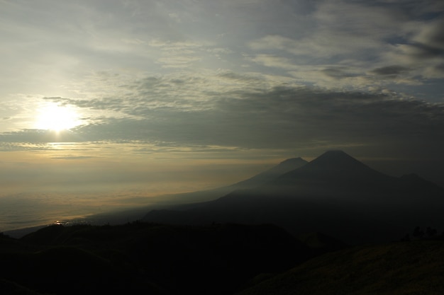 beautiful mountain scenery