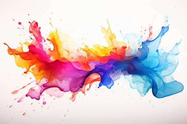 Beautiful Multicolor Luxury Abstract Fluid Art Painting Backgrounds