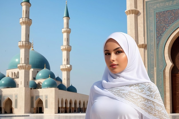 beautiful Muslim woman