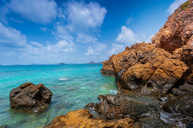 Beautiful nature of the islands in the Andaman Sea at Similan Islands Mu Ko Similan National Park