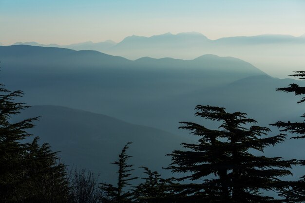 Beautiful nature landscapes in Turkey mountains.  Lycian way is famous among  hikers.