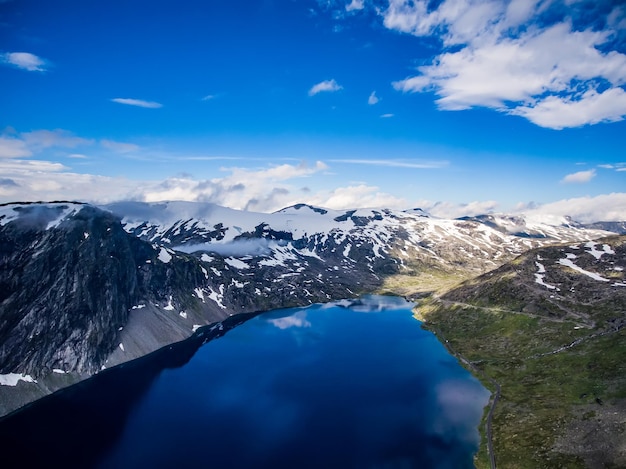 Beautiful Nature Norway natural landscape.